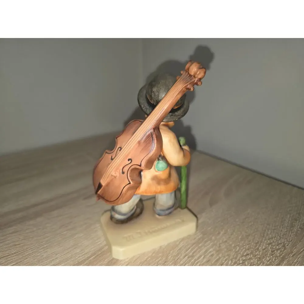 Vintage Hummel Figurine "Little Cellist" TMK 6 #89/1 5.5" Goebel Figure Germany - Picture 4 of 7